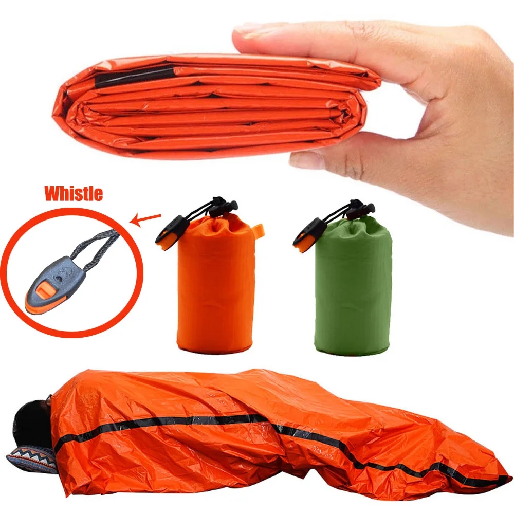 Bivy Bag Emergency - Kantong tidur darurat portabel tahan air,