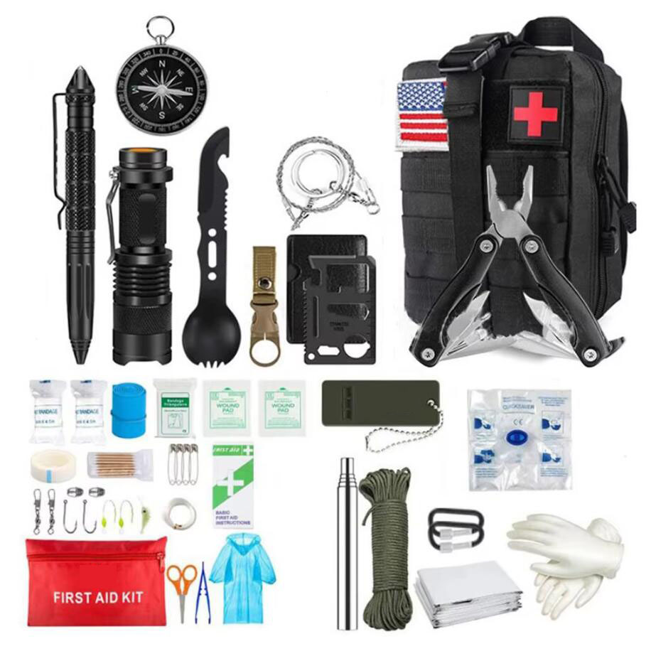 Bivy Bag Emergency - Kit pertolongan pertama bertahan hidup Set