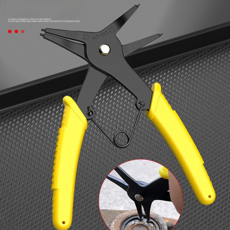 Multi Tool Plier - Tang snap ring 2-in-1 serbaguna, tang