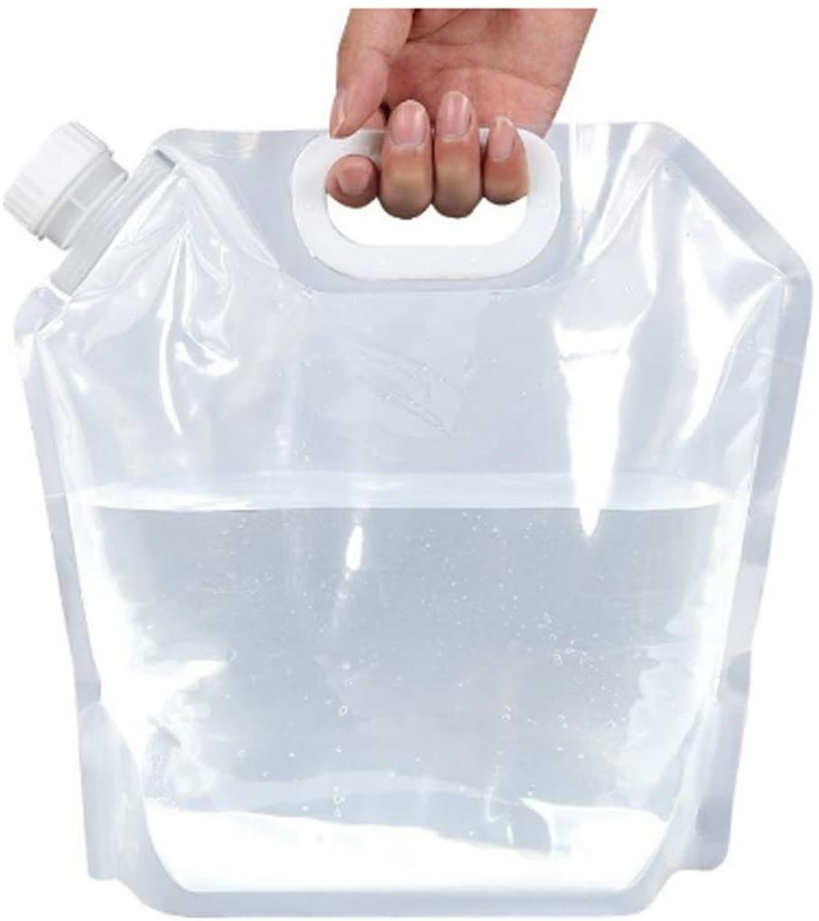 Water Bag Collapsible - 5L 10L Wadah Air Lipat Plastik,