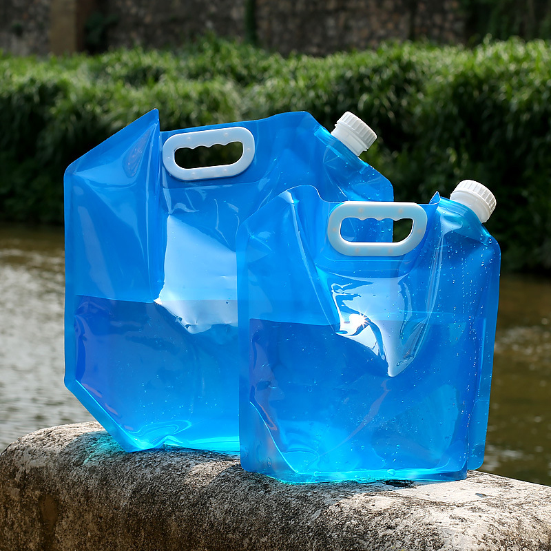 Water Bag Collapsible - Tas wadah air lipat, wadah penyimpanan