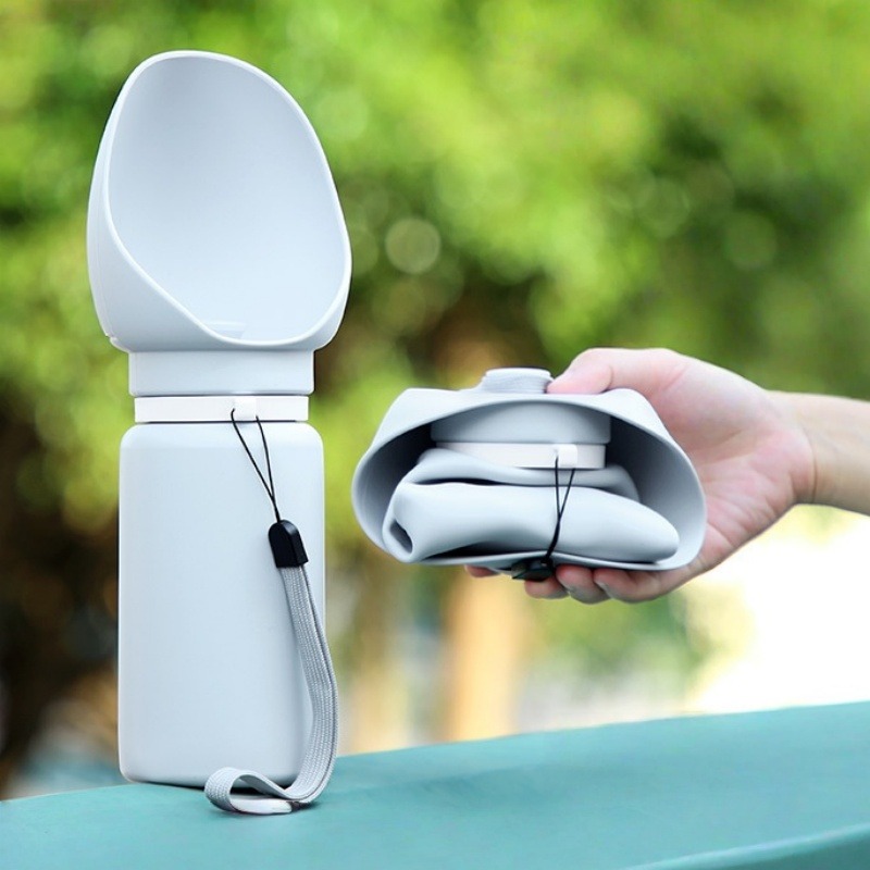 Water Bag Collapsible - Botol Air Perjalanan Hewan Peliharaan: Dispenser