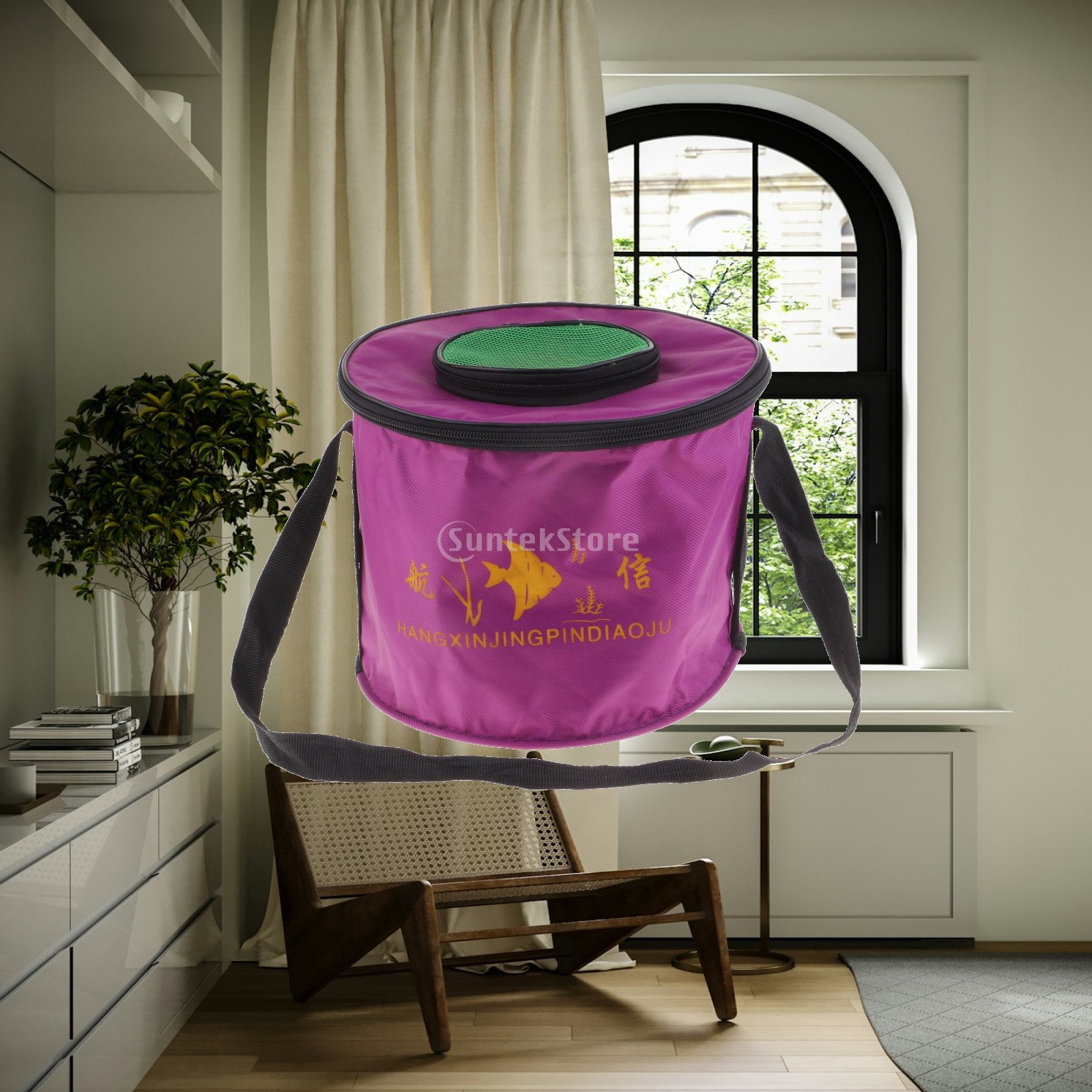 Water Bag Collapsible - Ember Pancing Kanvas Lipat, Wadah Air