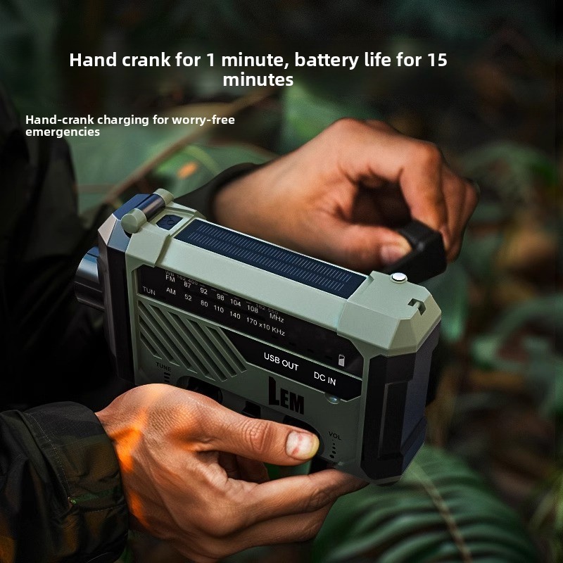 Radio Darurat Bertenaga Engkol - Solar Emergency Charger ulasan dan harga
