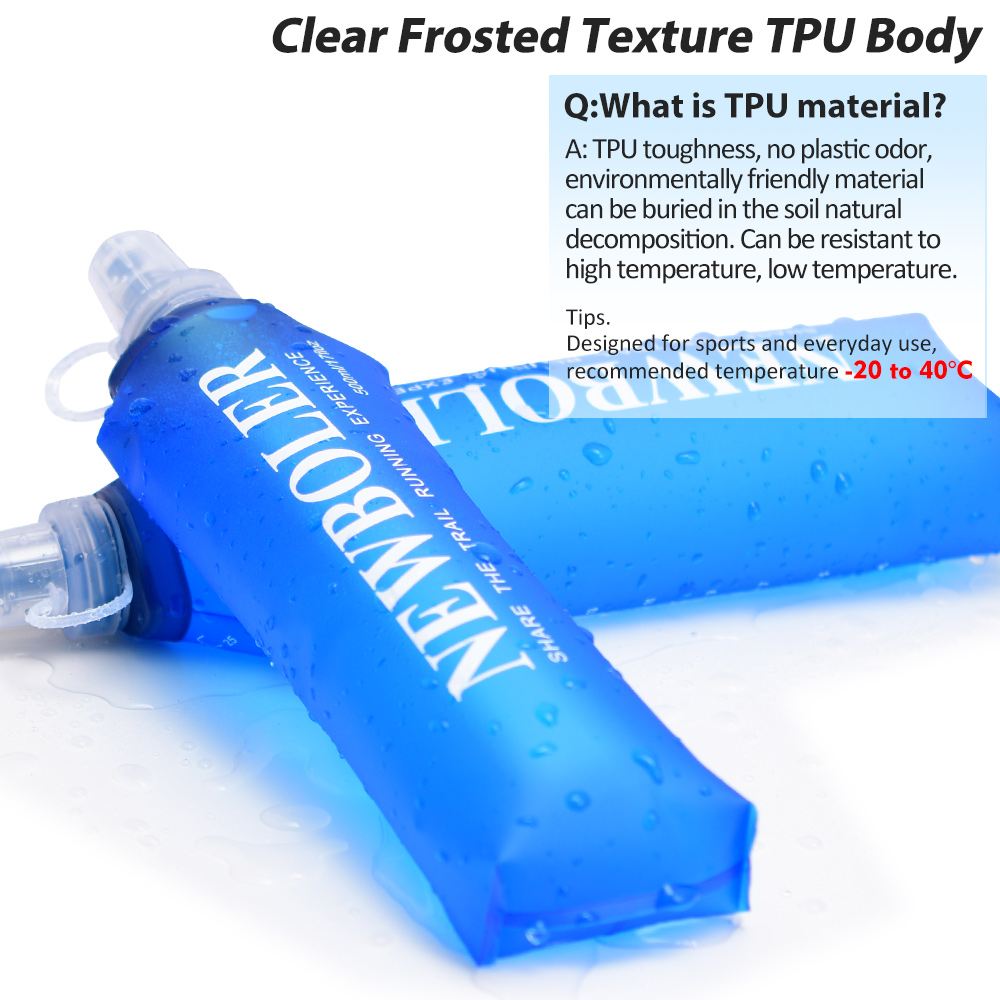 Botol Air 250/500/750ML TPU Li - Water Bag Collapsible ulasan dan harga