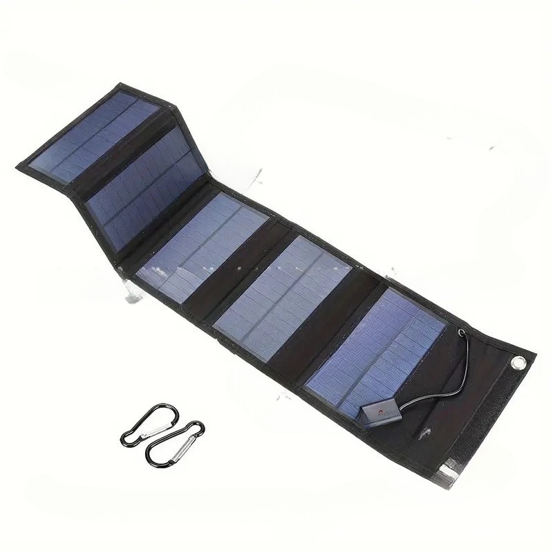 Panel surya lipat portabel 25W - Solar Emergency Charger ulasan dan harga