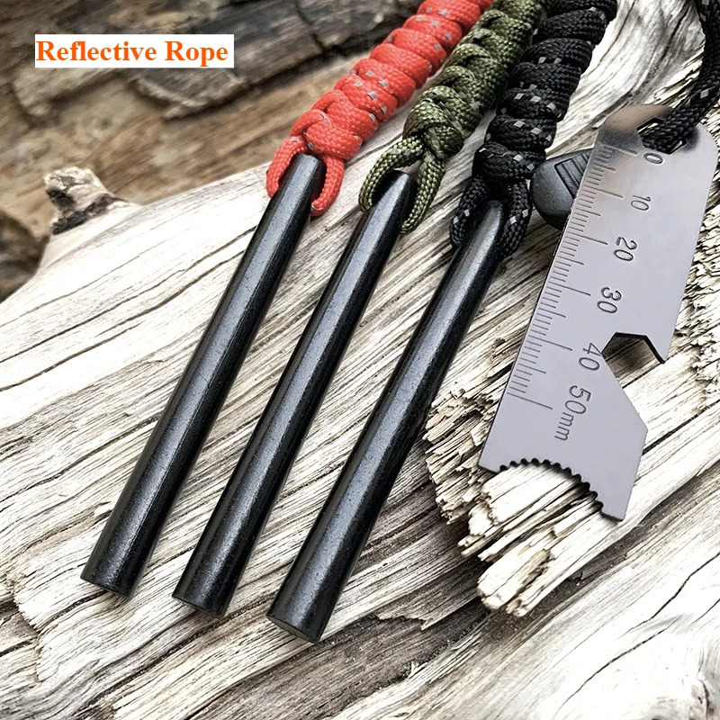 Pemantik Api Survival 3-in-1 B - Magnesium Fire Starter ulasan dan harga