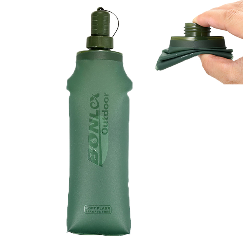 250ml 500ml Kantong Air Lipat  - Water Bag Collapsible ulasan dan harga