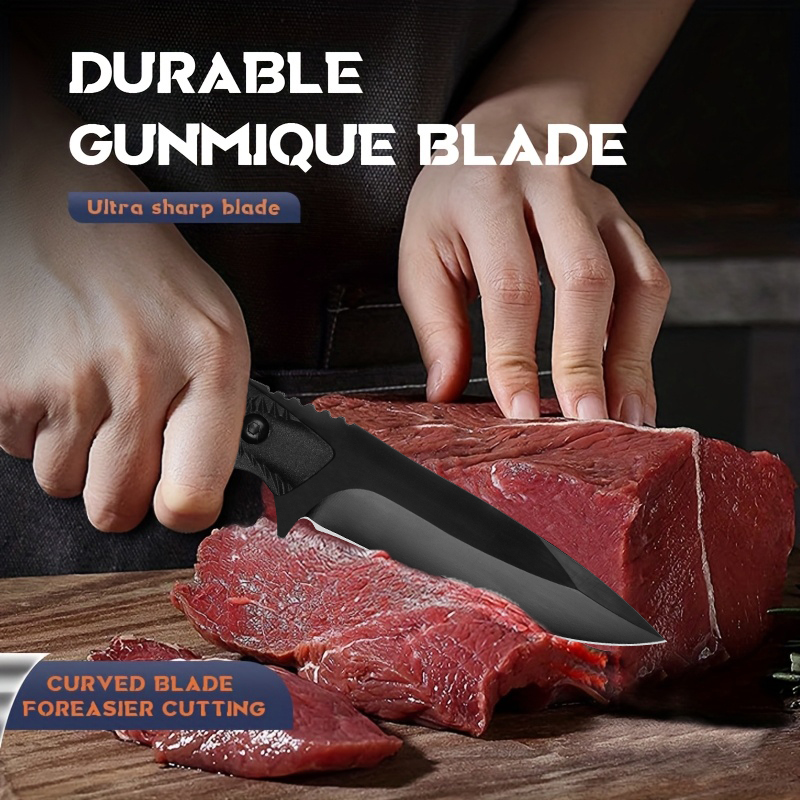 1 buah pisau bilah tetap warna - Bushcraft Knife Fixed ulasan dan harga