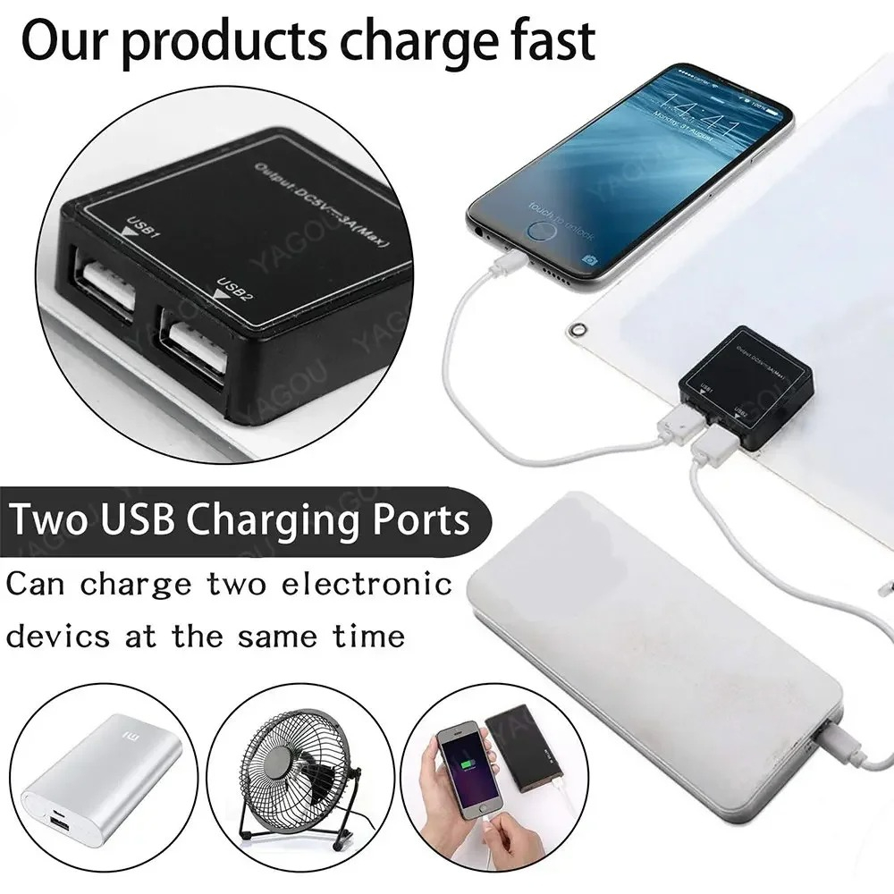 Pengisi Daya Panel Surya USB G - Solar Emergency Charger ulasan dan harga