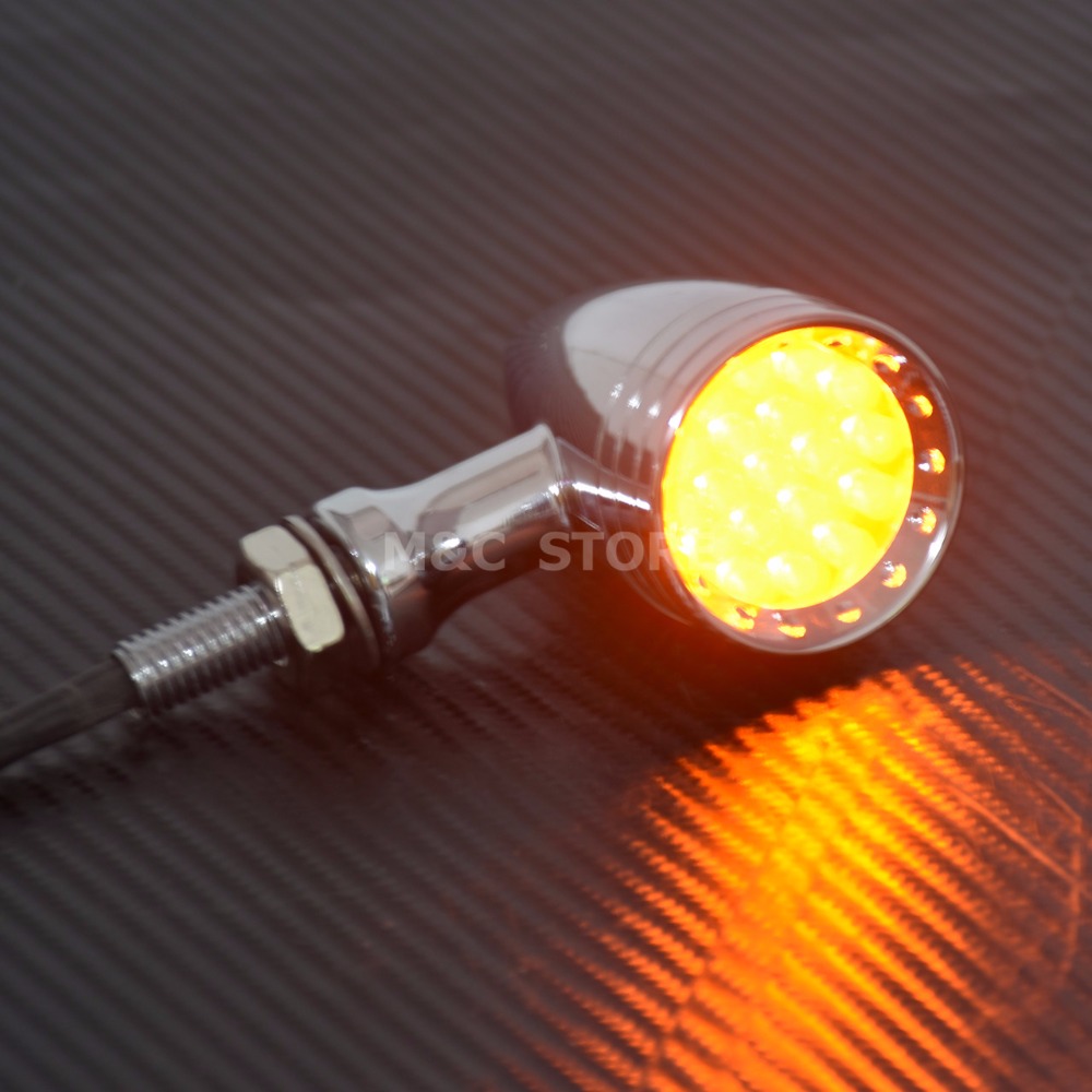 Lampu Sein LED Sepeda Motor La - Signal Panel Orange ulasan dan harga