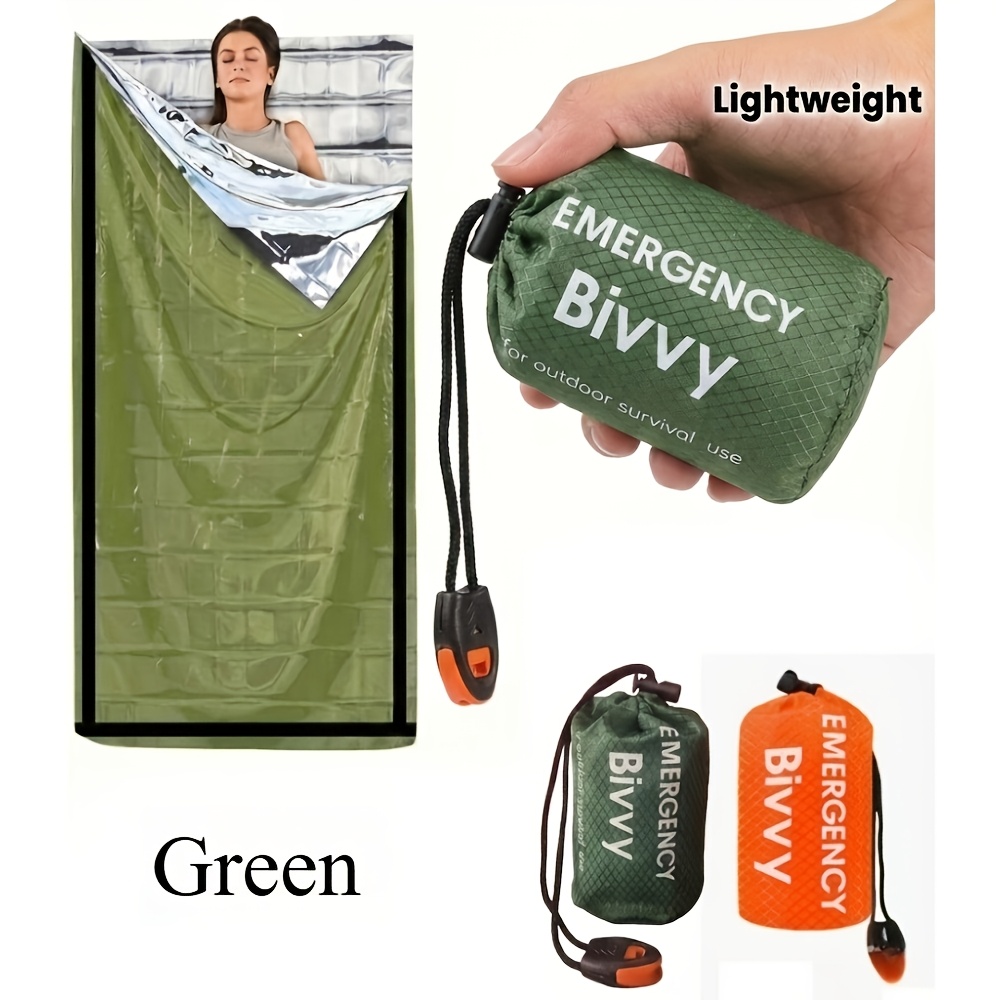 3 Buah Kit Kantong Tidur Darur - Bivy Bag Emergency ulasan dan harga