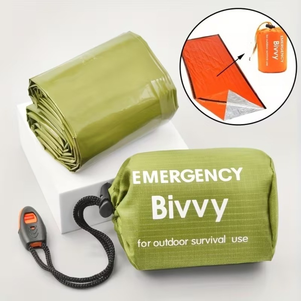 3 Buah Kit Kantong Tidur Darur - Bivy Bag Emergency ulasan dan harga