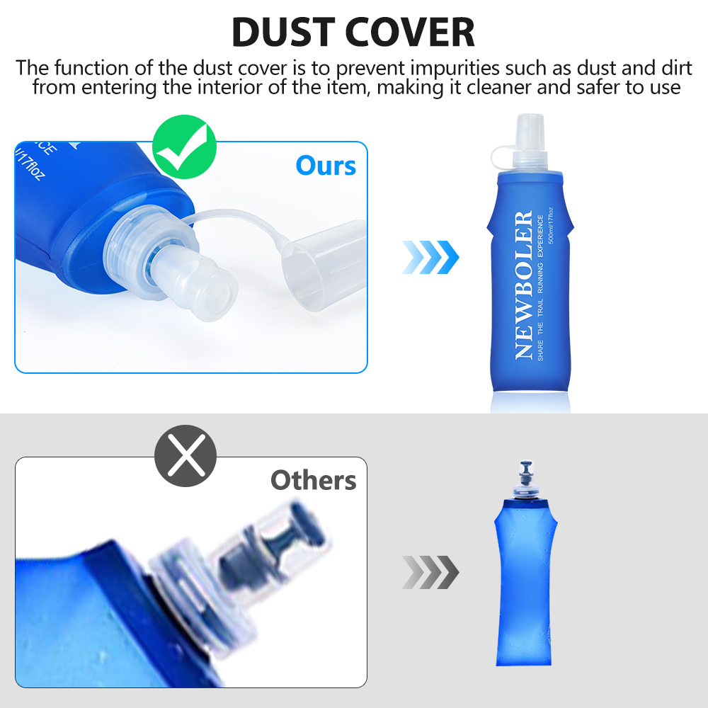 NEWBOLER botol air TPU lipat,  - Water Bag Collapsible ulasan dan harga