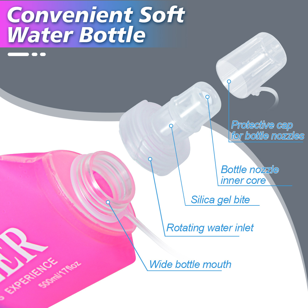 NEWBOLER Botol Air Lipat Botol - Water Bag Collapsible ulasan dan harga