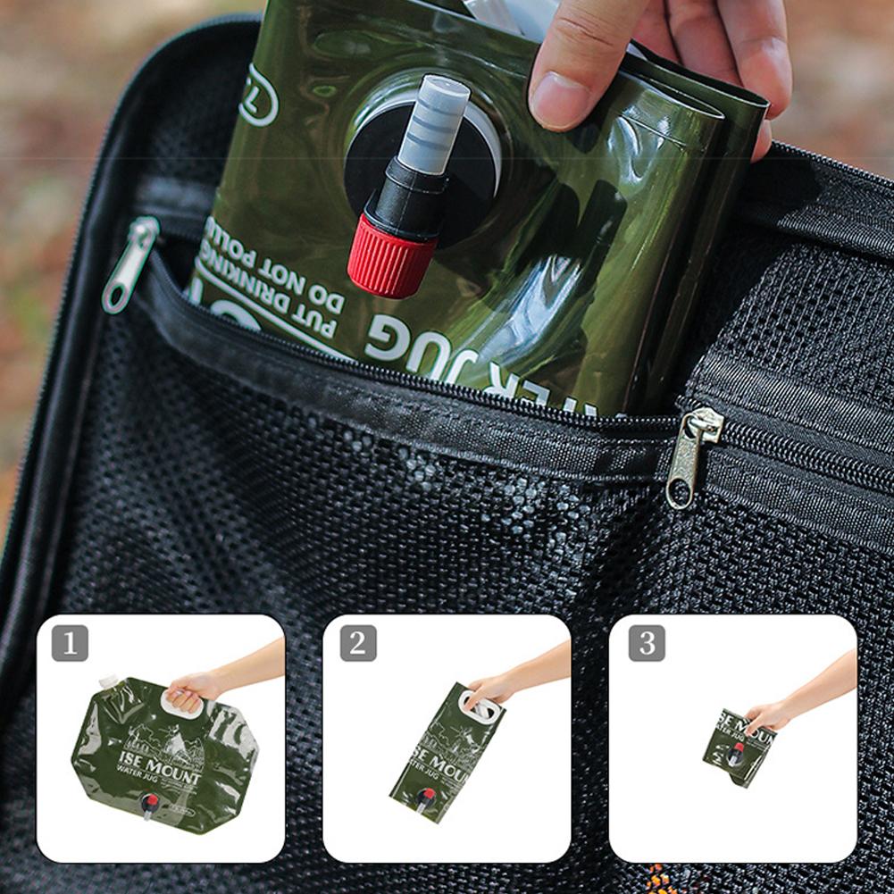 Kantong Air Lipat Portabel Kap - Water Bag Collapsible ulasan dan harga